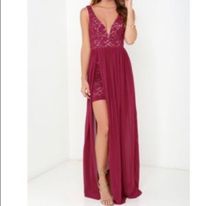 Lulus maxi wedding guest dress